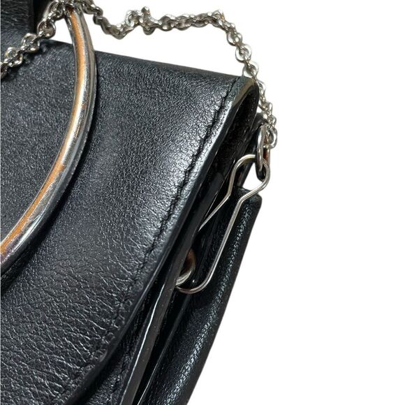 THEORY Whitney Leather Bag Black - Picture 5 of 14